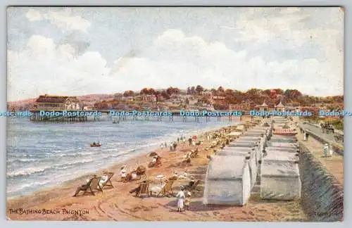 R759852 Paignton The Bathing Beach J Salmon Ltd A R Quinton