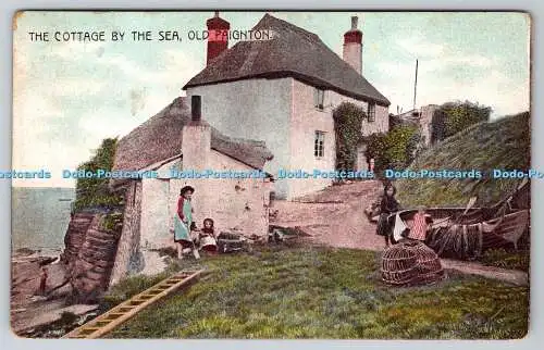 R759860 Old Paignton The Cottage by the Sea H M Paignton Serie 144 1912