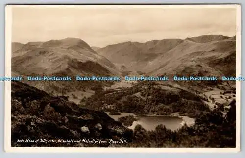 R764536 Kopf von Ullswater Grisedale und Helvellyn vom Place Fell G P Abraham Ke