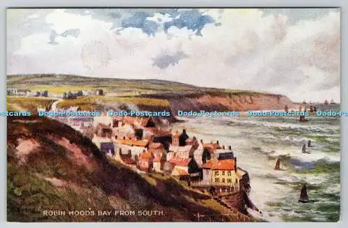 R764549 Robin Hood Bay aus South J T R Serie Whitby Nr. 10 britische Manufaktur