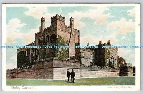 R764553 Ripley Castle II The Pictorial Stationery London Peacock Autochrom M E M