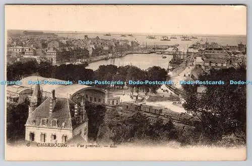 R764599 Cherbourg Vue Generale LL 6 Levy Fils et Cie Paris Modele Depose