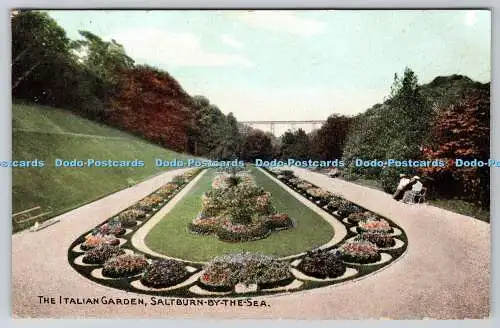 R764601 Saltburn by the Sea The Italian Garden B Rapp PM Middlesborough