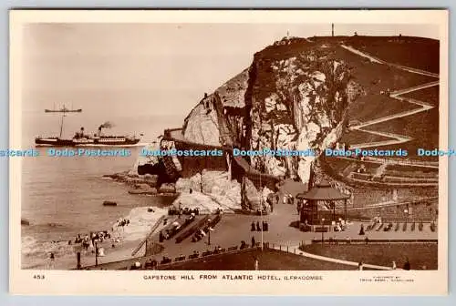 R764635 Ilfracombe Capstone Hill vom Atlantic Hotel Twiss Bros The Arcade