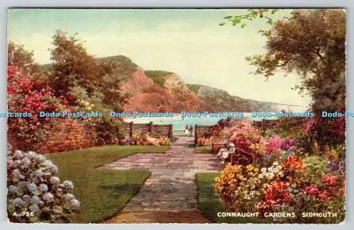 R764641 Sidmouth Connaught Gardens Valentine Art Farbe Brian Gerald