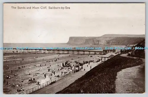 R764645 Saltburn by Sea The Sands and Hunt Cliff W Rapp Valentine Serie PM Rich