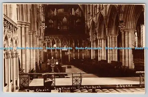 R759978 Southwell Cathedral The Choir Postkarte