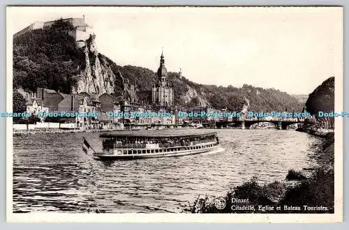 R764652 Dinant Citadelle Eglise et Bateau Touristes Ern Nels Thill Bruxelles Bro