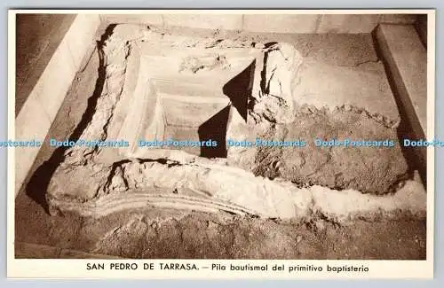 R764726 San Pedro de Tarrasa Pila Bautismal del Primitivo Baptisterio H R