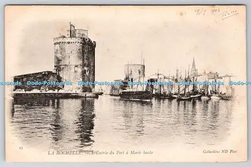 R764744 La Rochelle L Entree du Port a Maree Haute Neurdein Freres Paris