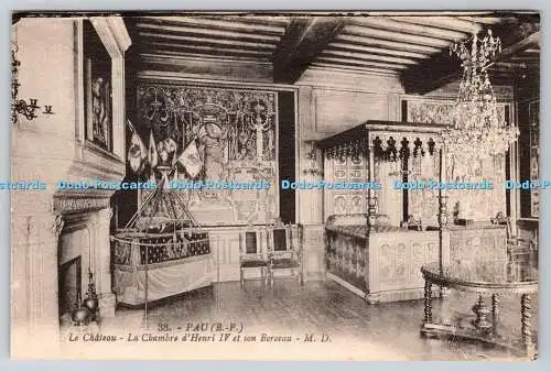 R764763 Pau B P Le Chateau La Chambre d Henri IV Et Son Berceau Marcel Delboy