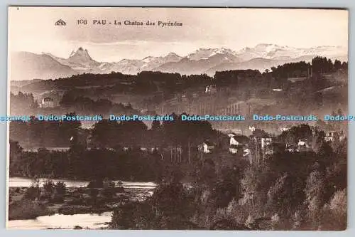 R764771 Pau La Chaine des Pyrenees C A P