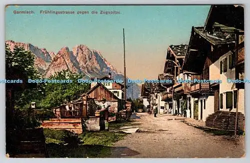 R764788 Garmisch Fruhlingsstrasse Gegen die Zugspitze M Herpich