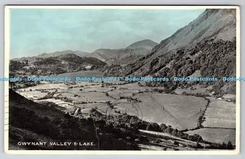 R764805 Gwynant Valley and Lake E T W Dennis PM Bangor Caernarvonshire 1958