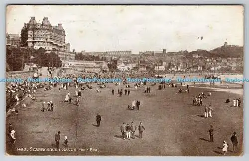 R764822 Scarborough Sands From Spa J Salmon Sevenoaks England