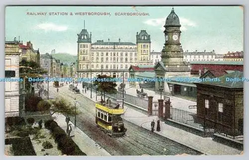 R764839 Scarborough Railway Station and Westborough G D and D L The Star Series