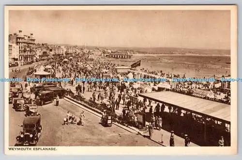 R763183 Weymouth Esplanade B London British Photogravure Series