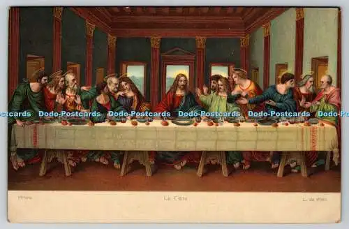 R764863 Milano La Cena L Da Vinci Stengel Dresden Misch World Galleries Series N