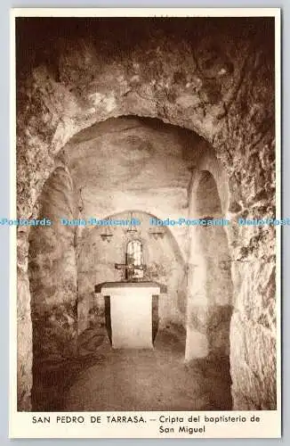 R764940 San Pedro de Tarrasa Cripta del Baptisterio de San Miguel H R