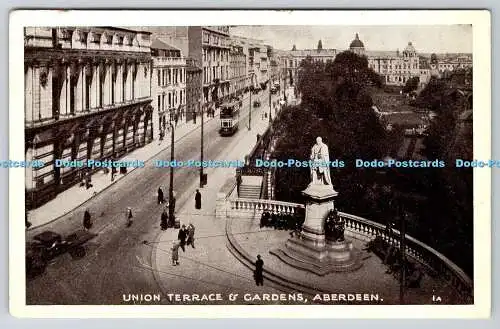 R763274 Aberdeen Union Terrasse und Gärten Postkarte