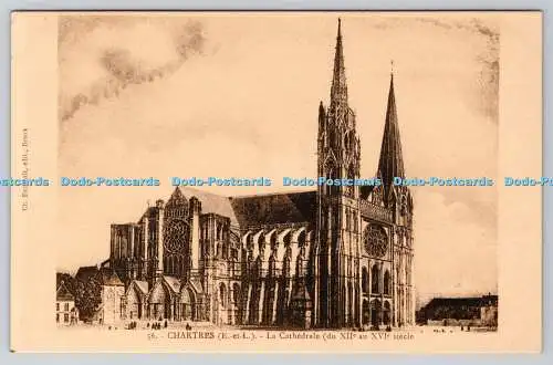 R763290 Chartres E et L La Cathedrale Ch Foucault