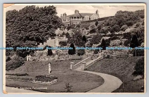 R763322 Felixstowe Cliff Gardens Tuck Glossy Platino H and M Legget The Fancy Ba