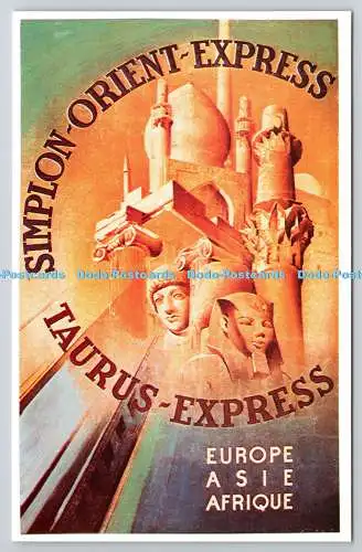R765030 Simplon Orient Express Taurus Express Europe Asie Afrique Dalkeith Class