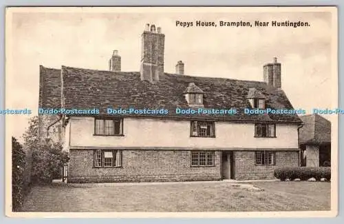 R763373 Brampton in der Nähe von Huntingdon Pepys House W H Smith britische Manufaktur durch