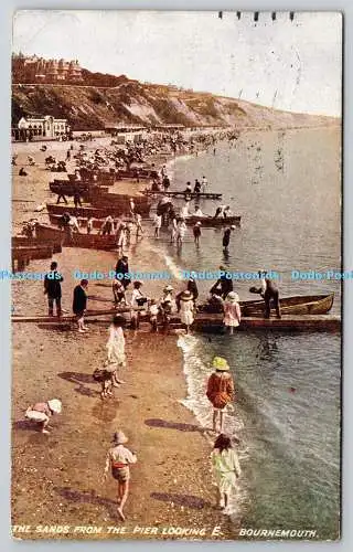 R765093 Bournemouth Der Sand vom Pier mit Blick auf E J Welch Portsmouth