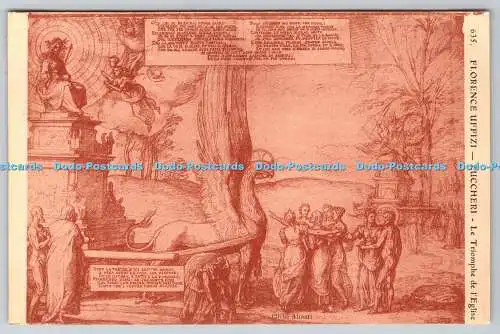 R763540 Florence Uffizi Zuccheri Le Triomphe de l Eglise Aux Musees d Europe A M