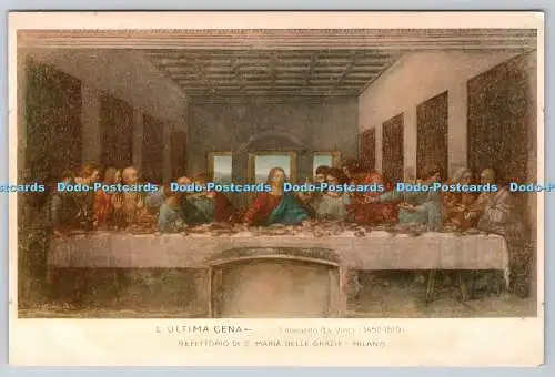 R763546 Milano Refettorio Di S Maria Delle Grazie L Ultima Cena Leonardo Da Vinc