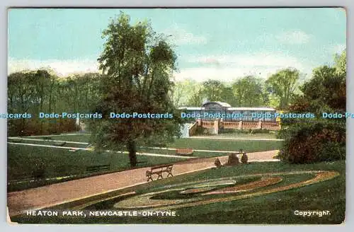 R763548 Newcastle On Tyne Heaton Park Postkarte