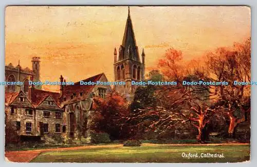 R763553 Oxford Cathedral S Hildesheimer Views of Oxford Series No 5465 Fac Simil