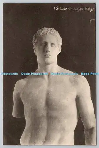 R765225 Delphi Statue von Agias Postkarte