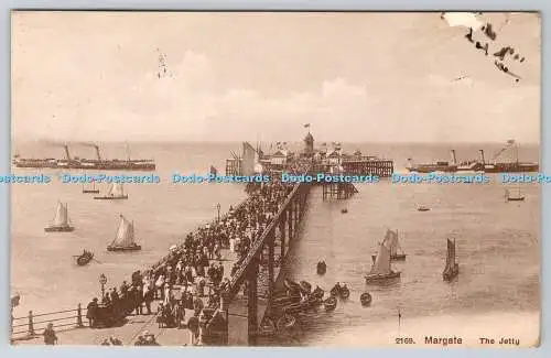 R763561 Margate The Jetty Postkarte 1913