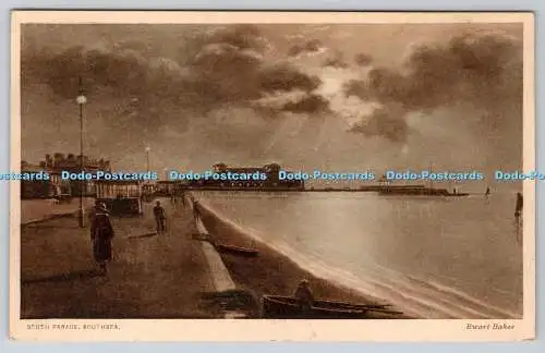 R763562 Southsea South Parade Ewart Baker PM Portsmouth Hants 1927