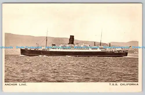 R763684 Anchor Line T S S California