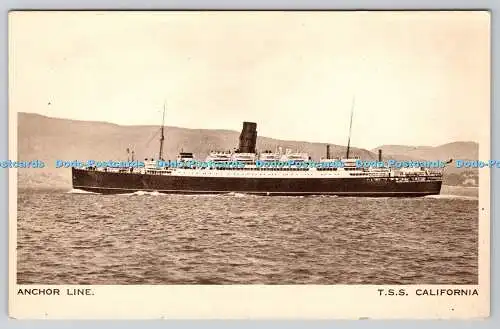 R763685 Anchor Line T S S California