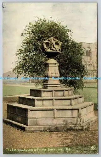 R765358 Edinburgh The Sun Dial Holyrood Palace Alex A Inglis