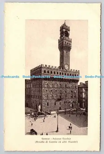 R765392 Firenze Palazzo Vecchio Arnolofo di Cambio ed Altri Maestri S T A