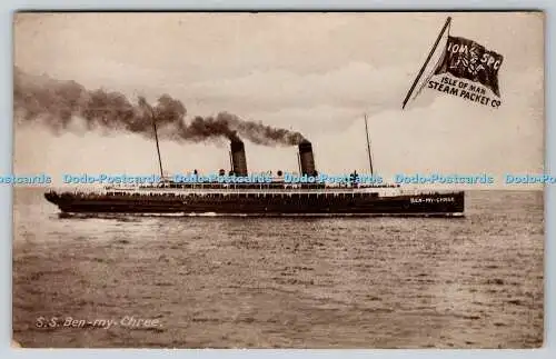 R763740 S S Ben My Chree Isle of man Steam Packet