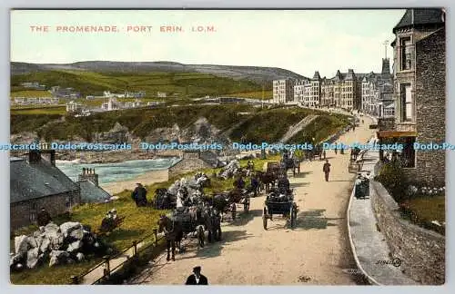 R763743 I O M Port Erin The Promenade Valentine Colourtone Series Picture