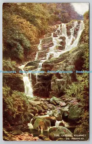 R765493 Killarney Via Holyhead Torc Cascade L und N W Serie Bild Postkarten