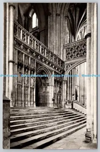 R765502 Canterbury Cathedral Screen Between Nave and Choir Tuck Series 1