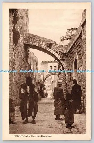 R765510 Jerusalem The Ecce Home Arch B Livadas and Coutsicos