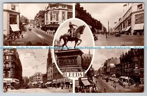 R763846 Leeds The Black Prince Boar Lane Chas R H Pickard RP Multi View