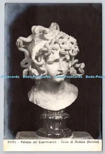 R765533 Roma Palazzo dei Conservatori Testa di Medusa Bernini