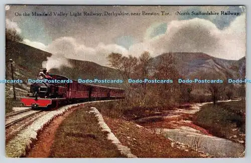 R763899 Auf der Manifold Valley Light Railway Derbyshire in der Nähe von Beeston Tor North S