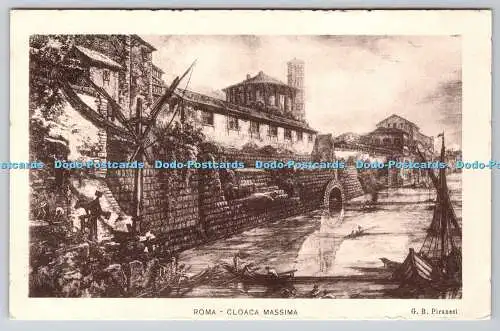 R764005 Roma Cloaca Massima G B Piranesi Danesi