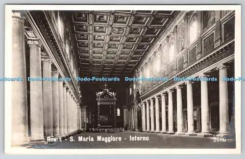 R764024 Roma S Maria Maggiore Interno Chiavari Civicchioni